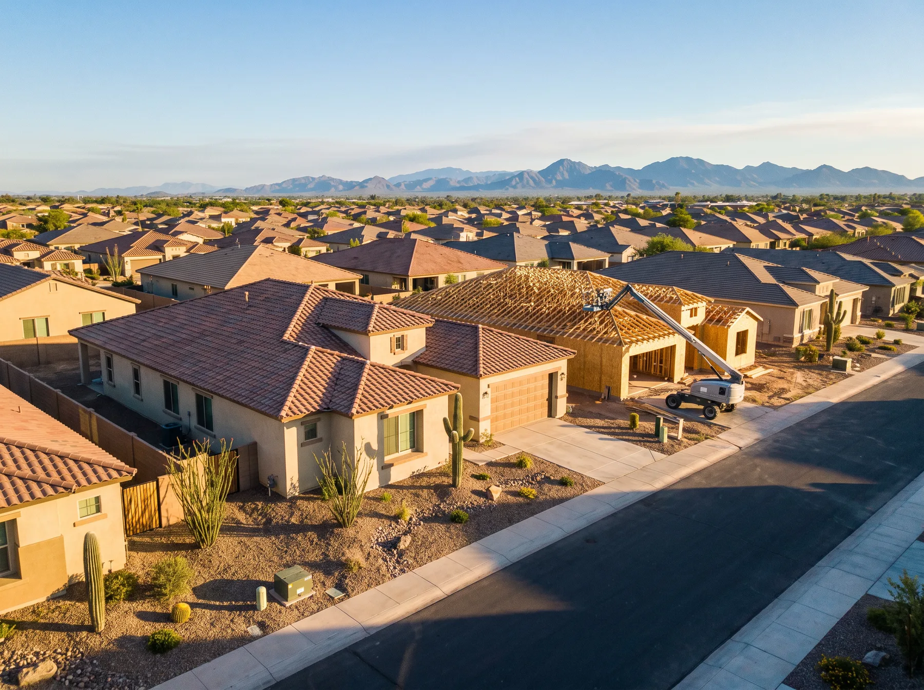 West Valley neighborhood homes